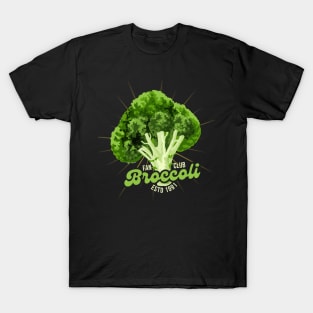 Broccoli Fan Club Retro EST 1991 T-Shirt